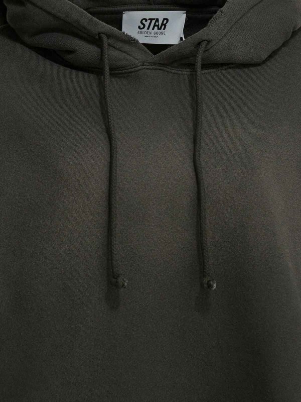 The Best Shops GOLDEN GOOSE: Sweatshirts & Pulls - Sweat-Shirts - Noir