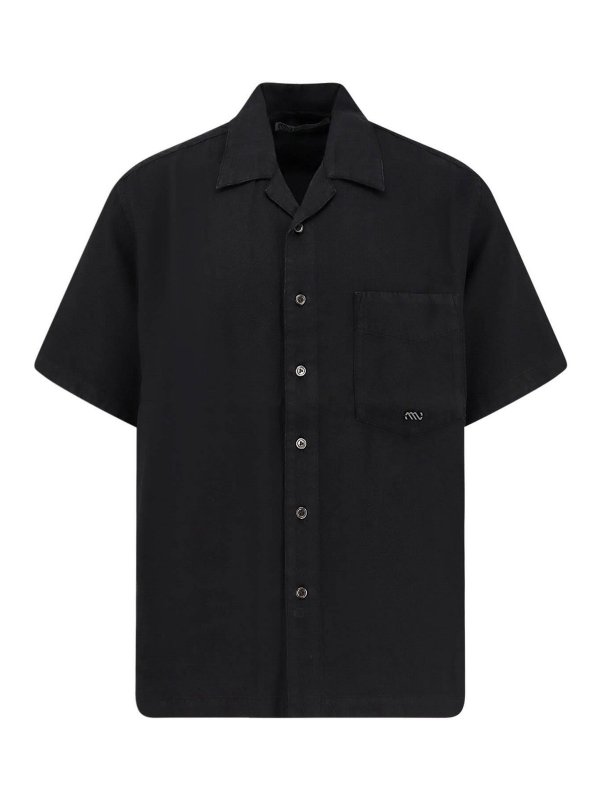 MASSIMO OSTI STUDIO: シャツ - シャツ - 黒