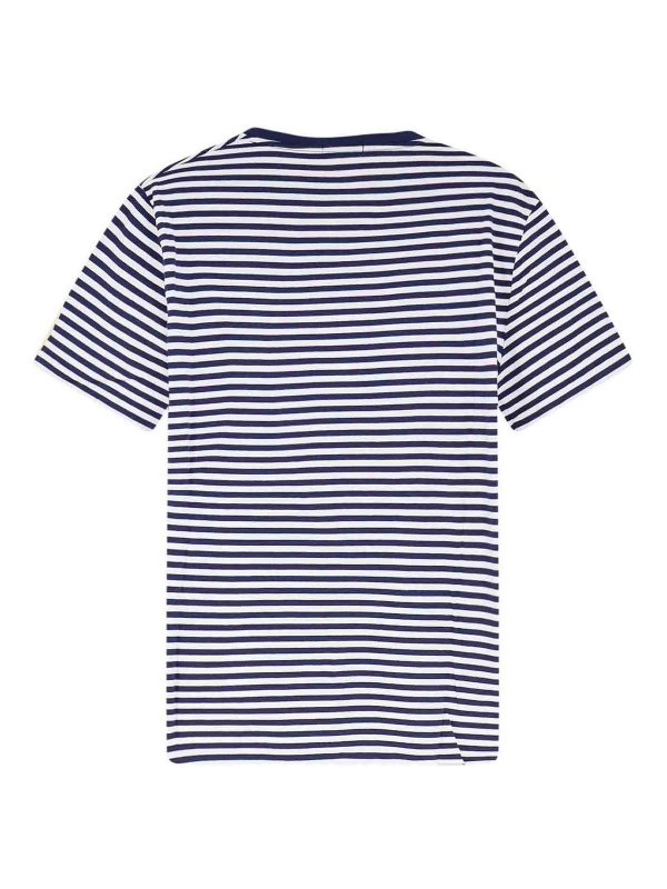POLO RALPH LAUREN: T-shirts online - T-Shirt - Bleu Foncé
