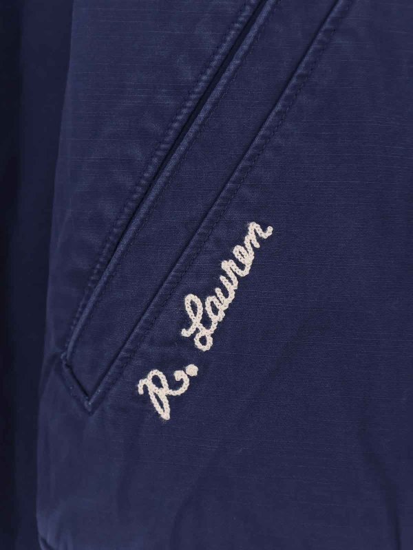 The Best Shops POLO RALPH LAUREN: ボンバージャケット - ボンバージャケット - ブルー