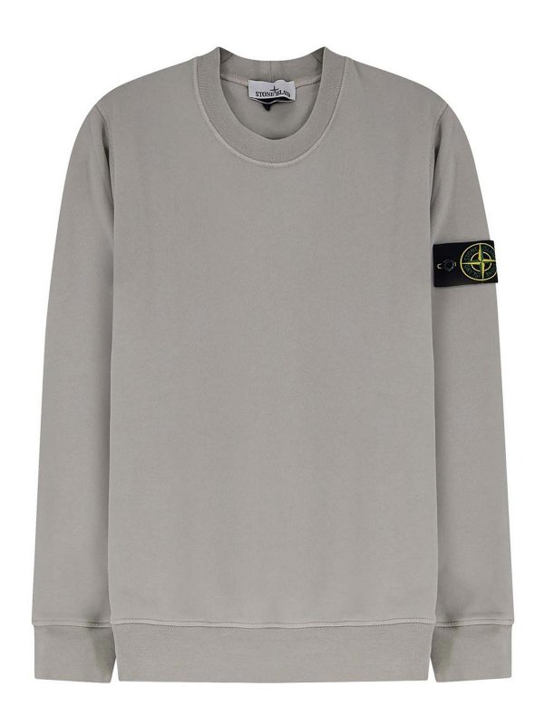 STONE ISLAND: Felpe e maglie - Felpa In Cotone Organico