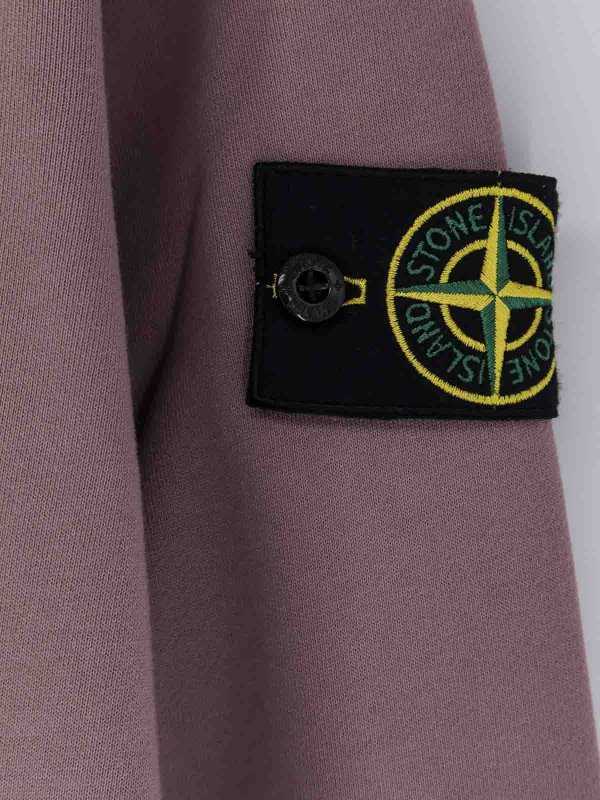 The Best Shops STONE ISLAND: Sweatshirts & Pulls - Sweat-Shirts - Gris