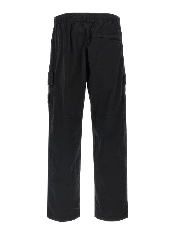 STONE ISLAND: Pantalones casual online - Pantalón Casual - Negro