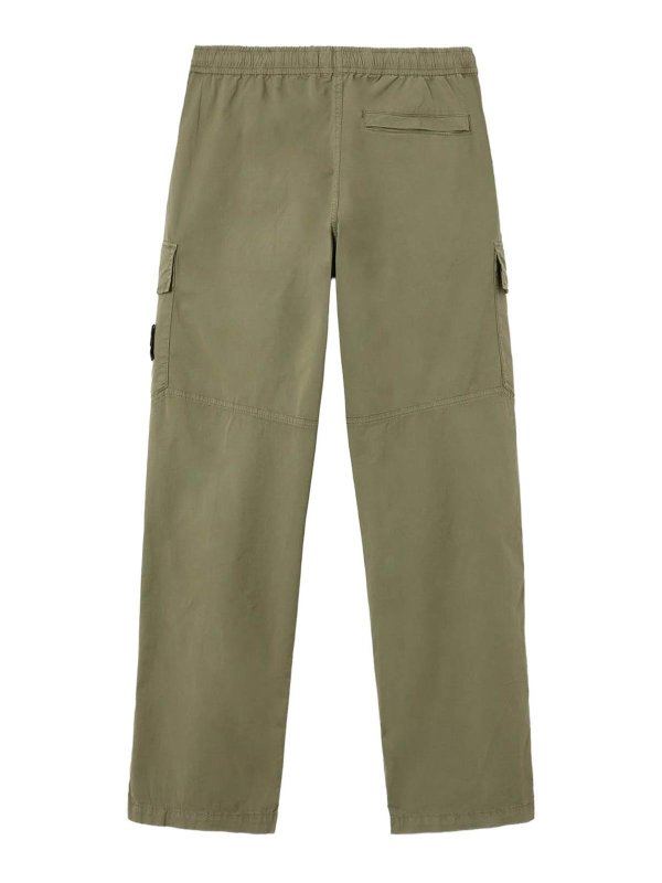 STONE ISLAND: Pantalons casual online - Pantalons Décontractés - Vert