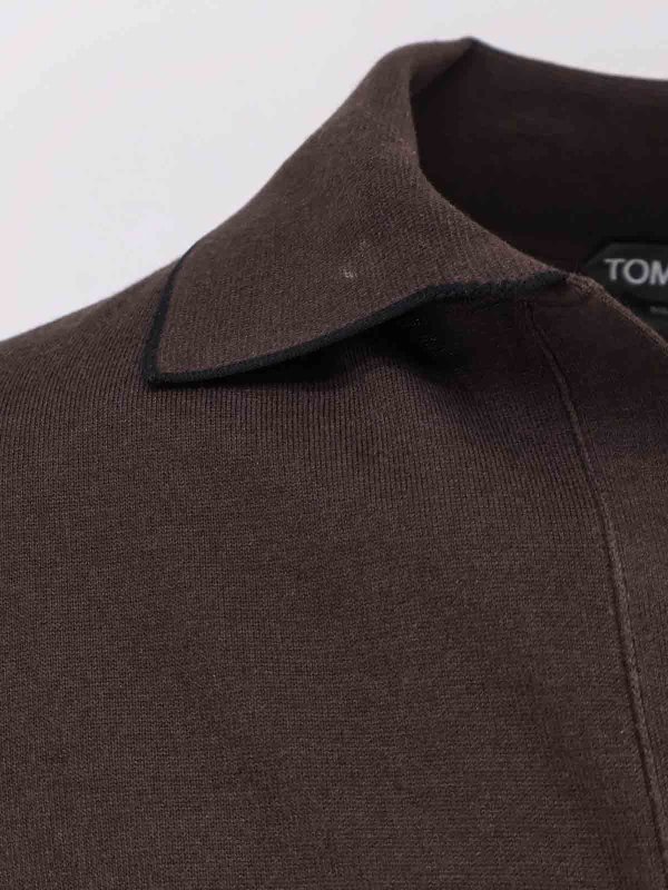 The Best Shops TOM FORD: Poloshirts - Poloshirt - Braun