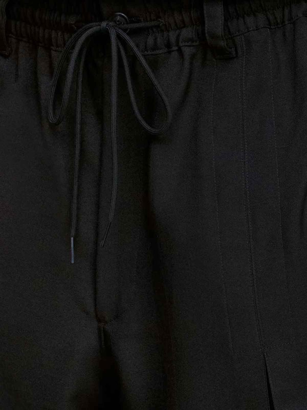 The Best Shops Y-3: pantaloni shorts - Bermuda In Poliestere Riciclato