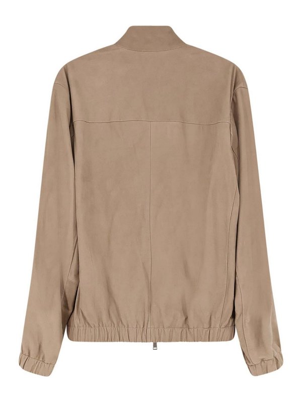 Hugo Boss: レザージャケット online - レザージャケット - ベージュ