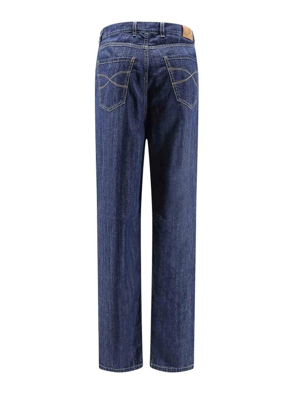 BRUNELLO CUCINELLI: straight leg jeans online - Jeans In Cotone