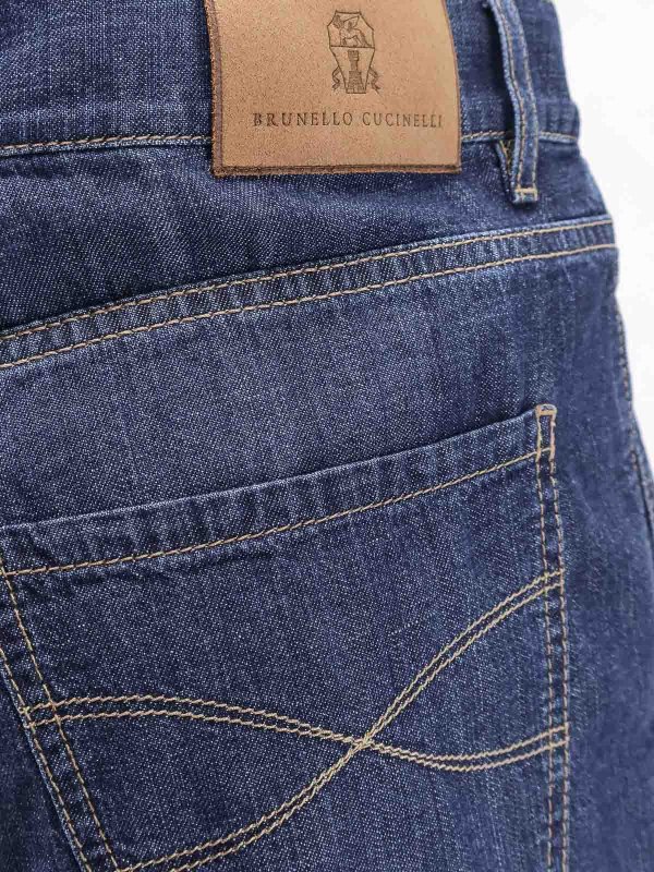 The Best Shops BRUNELLO CUCINELLI: straight leg jeans - Jeans In Cotone