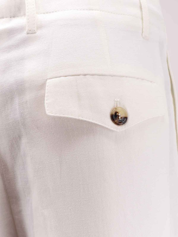 The Best Shops BRUNELLO CUCINELLI: カジュアルトラウザー - カジュアルパンツ - クリーム