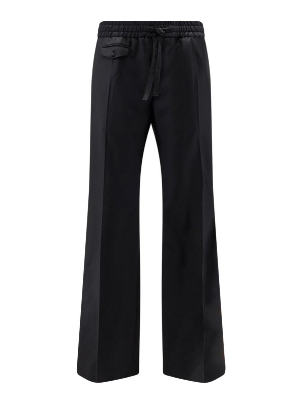 DOLCE & GABBANA: Pantalones casual - Pantalón Casual - Negro
