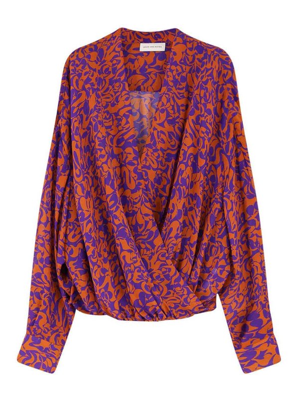 DRIES VAN NOTEN: Camisas - Camisa - Naranja