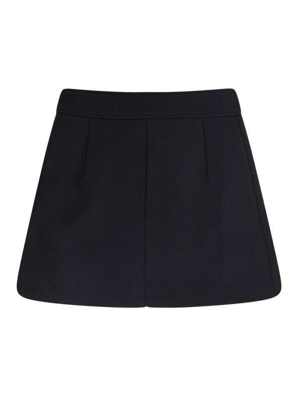 ELISABETTA FRANCHI: ニーレングススカート＆ミディ丈 online - 膝丈/ミディスカート - 黒