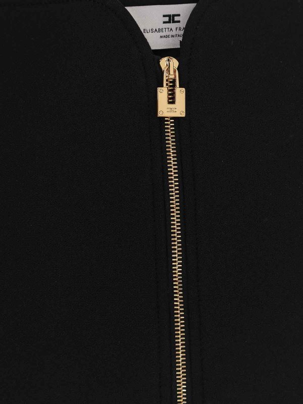 The Best Shops ELISABETTA FRANCHI: ニーレングススカート＆ミディ丈 - 膝丈/ミディスカート - 黒