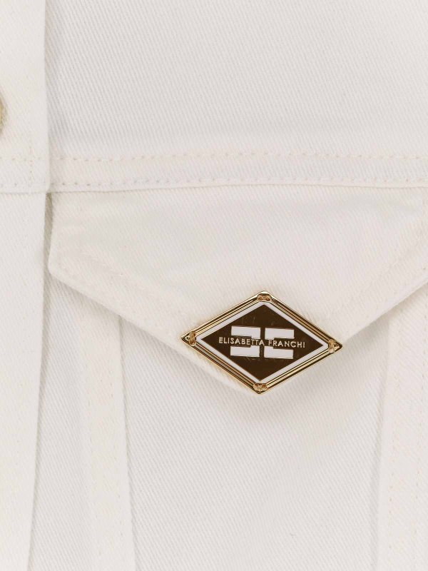 The Best Shops ELISABETTA FRANCHI: ジャンプスーツ - ジャンプスーツ - 白