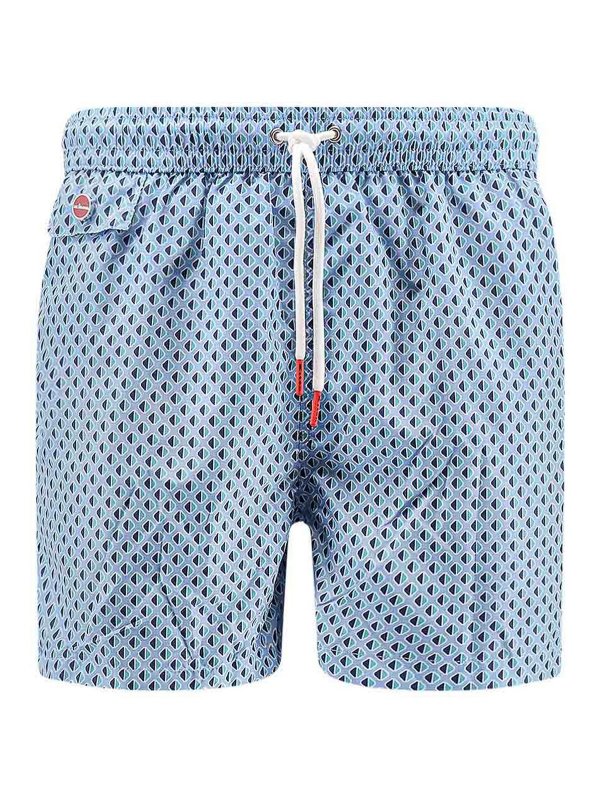 KITON: Costumi piscina e boxer - Boxer Mare In Nylon