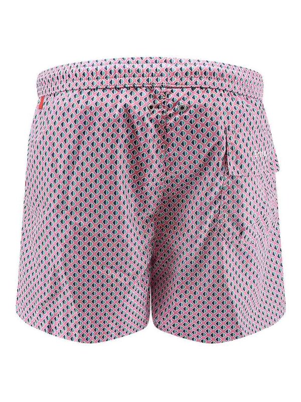 KITON: Swim shorts & swimming trunks online - Boxer Mare In Nylon