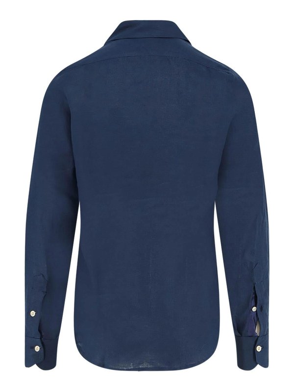 KITON: shirts online - Linen Shirt