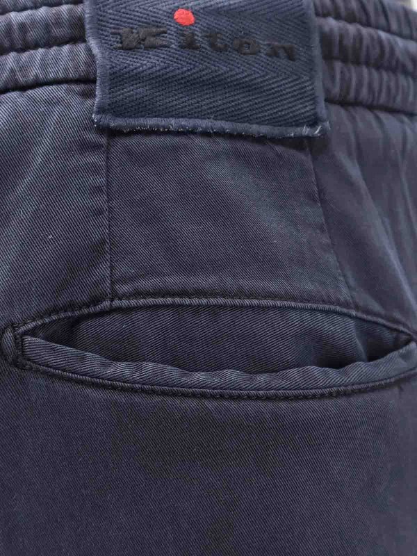 The Best Shops KITON: Pantalons casual - Pantalons Décontractés - Bleu