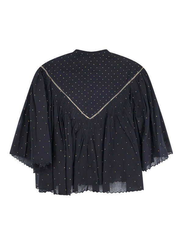 Isabel Marant Etoile: shirts online - Veenia Shirt In Organic Cotton