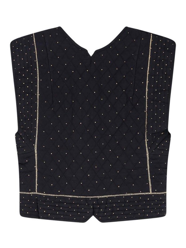 Isabel Marant Etoile: Chalecos  online - Chaleco - Negro