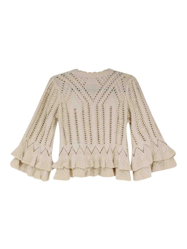 Isabel Marant Etoile: Pull col rond online - Pull Col Rond - Beige