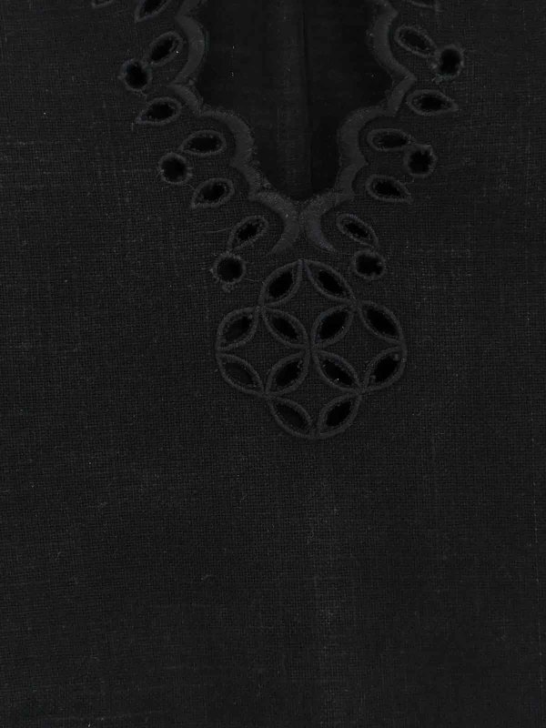 The Best Shops Isabel Marant Etoile: short dresses - Short Sherazade Dress In Cotton