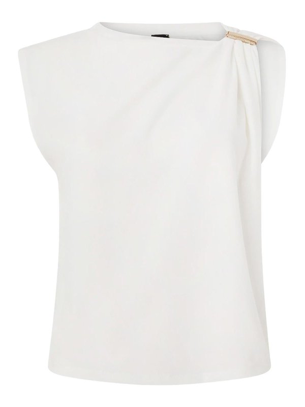 Pinko: Top e canotte - Top Melody In Cotone Stretch