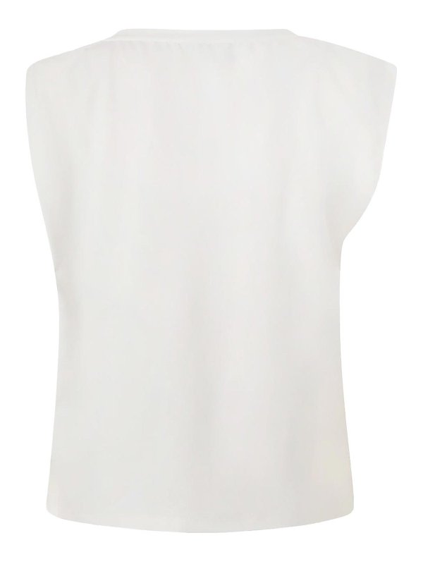 Pinko: Top e canotte online - Top Melody In Cotone Stretch