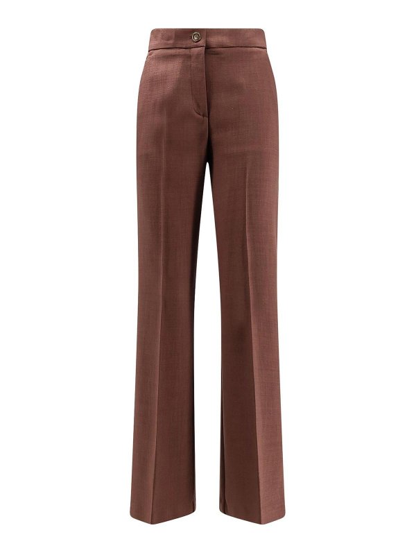Pinko: casual trousers - Pantaloni New Serenidad In Viscosa