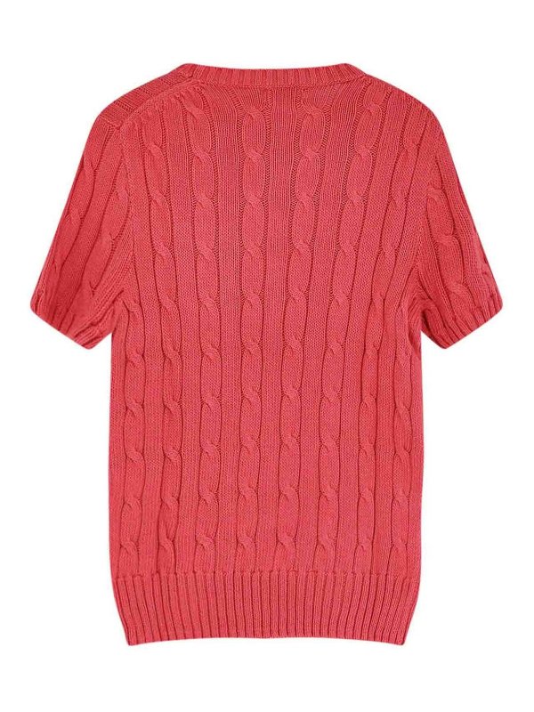 POLO RALPH LAUREN: crew necks online - Maglia In Cotone Con Logo Ricamato