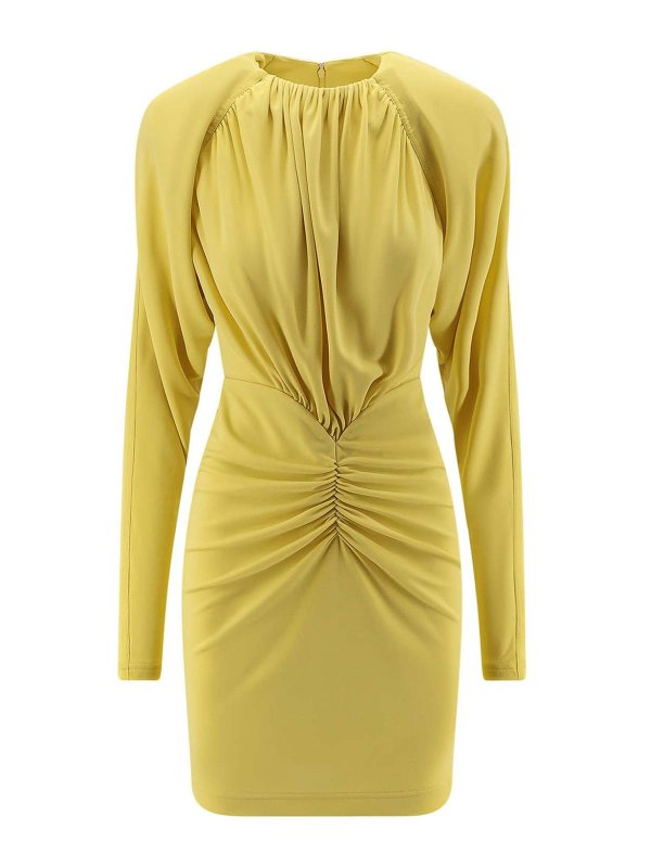 STELLA McCARTNEY: ニーレングスドレス - 膝丈ドレス - イエロー