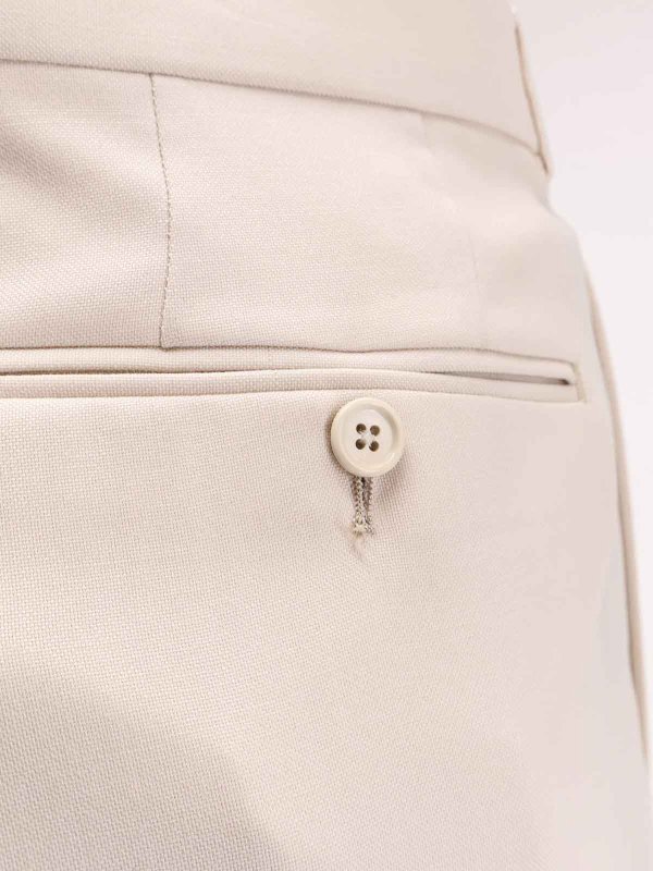 The Best Shops TOM FORD: casual trousers - Wool Cashmere And Silk Trousers