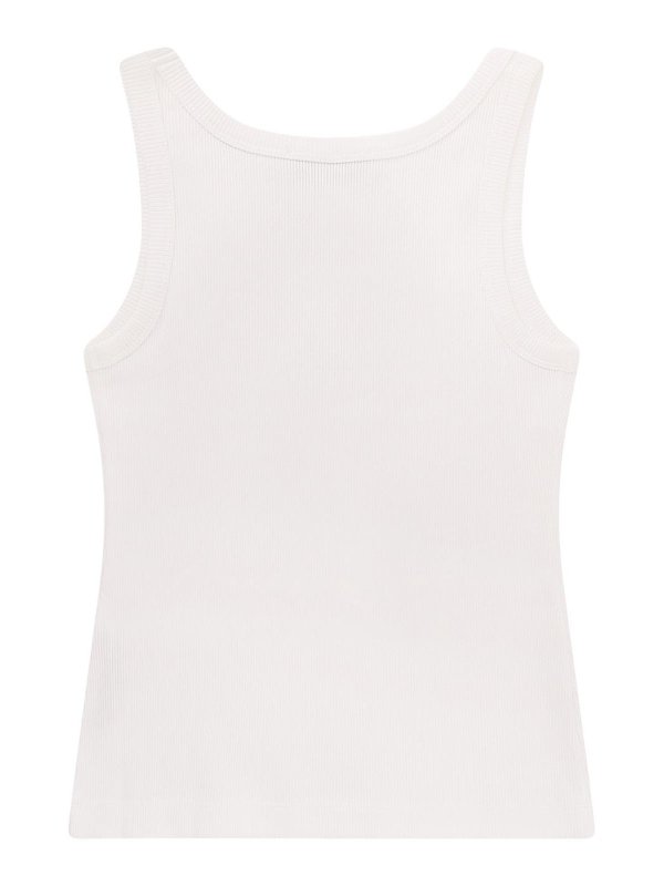 TORY BURCH: Tops & Tank tops online - Ribbed Cotton Tank Top