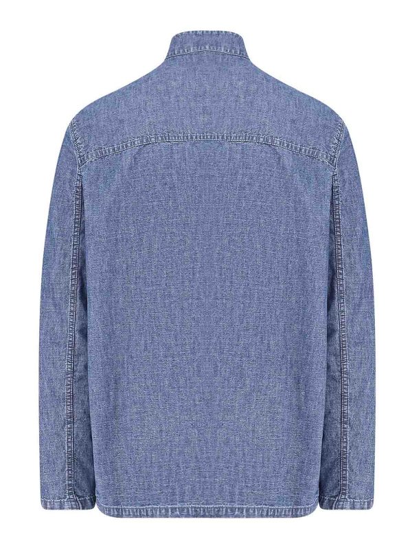 VALENTINO GARAVANI: denim jacket online - Giacca Sahariana  In Denim