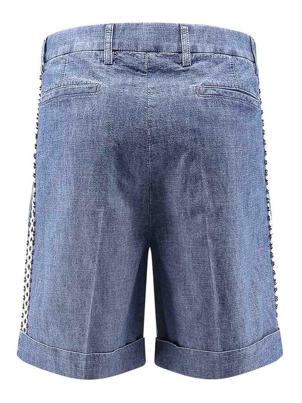 VALENTINO GARAVANI: Shorts online - Short - Délavé