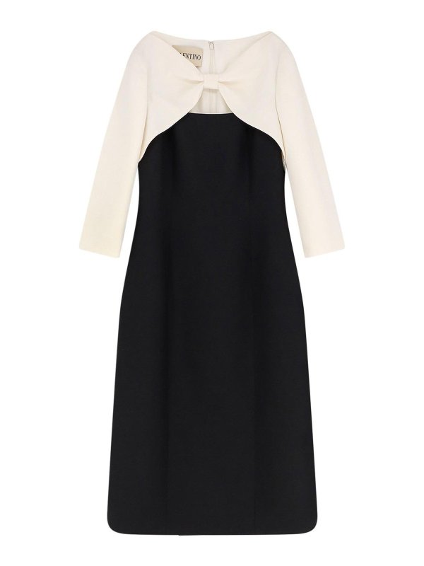 VALENTINO GARAVANI: Vestidos media pierna - Vestido Midi - Gris