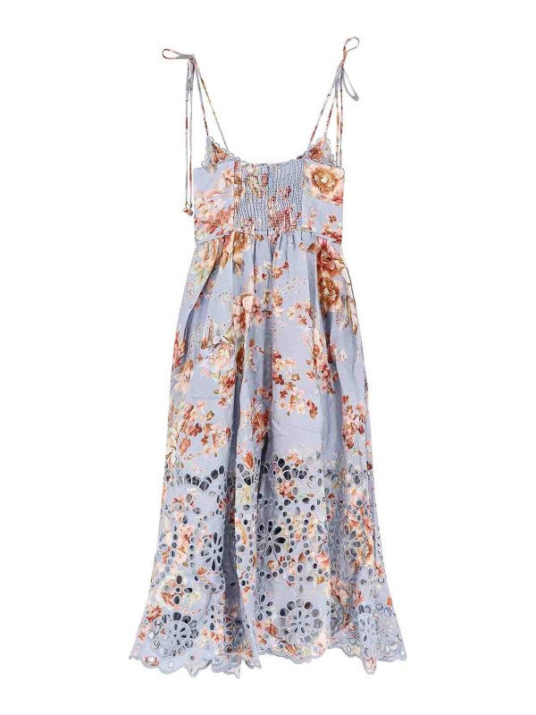 ZIMMERMANN: maxi dresses online - Awaken Long Linen Dress