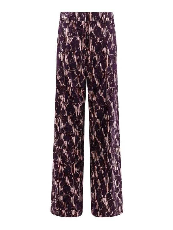 DRIES VAN NOTEN: pantaloni casual - Pantaloni Paxy In Velluto A Coste