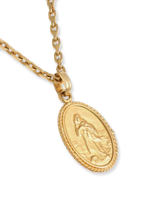 DOLCE & GABBANA: Collar online - Collar - Dorado