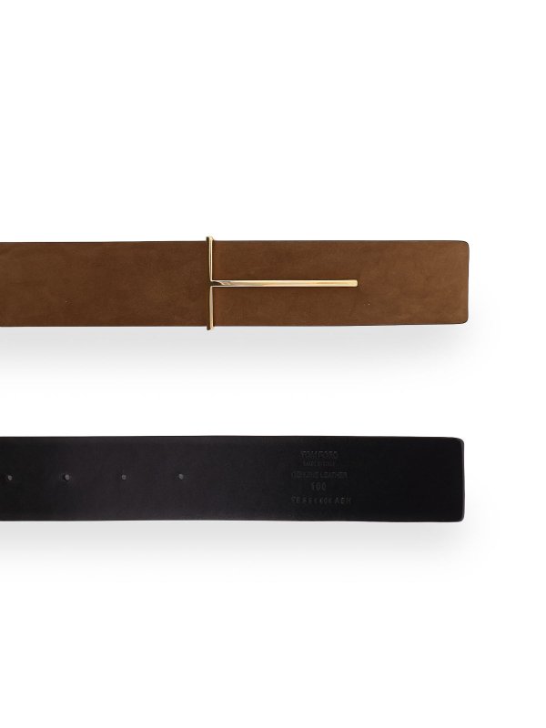 TOM FORD: belts online - Suede belt