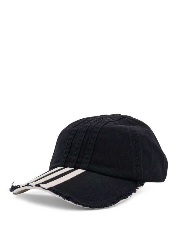 Y-3: hats & caps online - Baseball Cap In Cotone