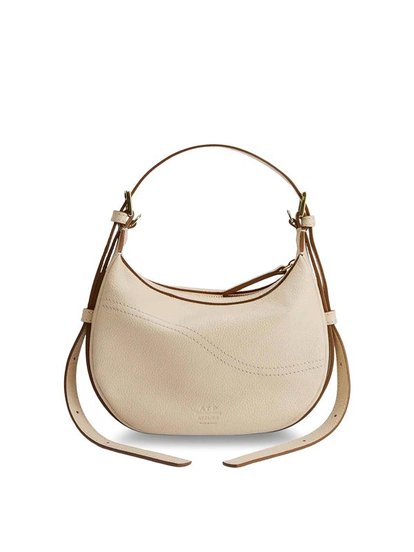 ATP ATELIER: ショルダーバッグ - ショルダーバッグ - ライトブラウン