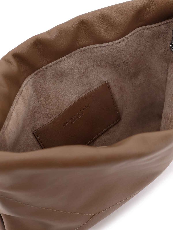 Sac Porté Épaule - Marron Replica 
online: BRUNELLO CUCINELLI