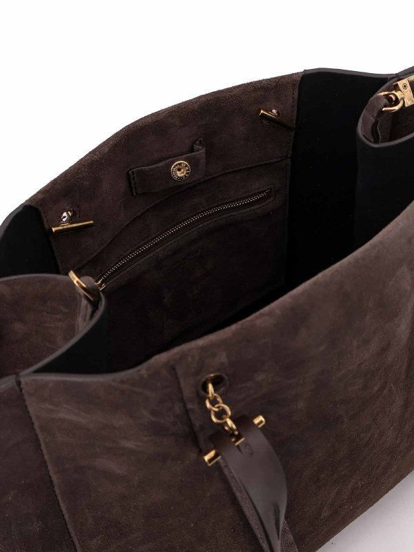 Bolsa De Hombro - Marrón Oscuro Replica 
online: MINOBOSSI