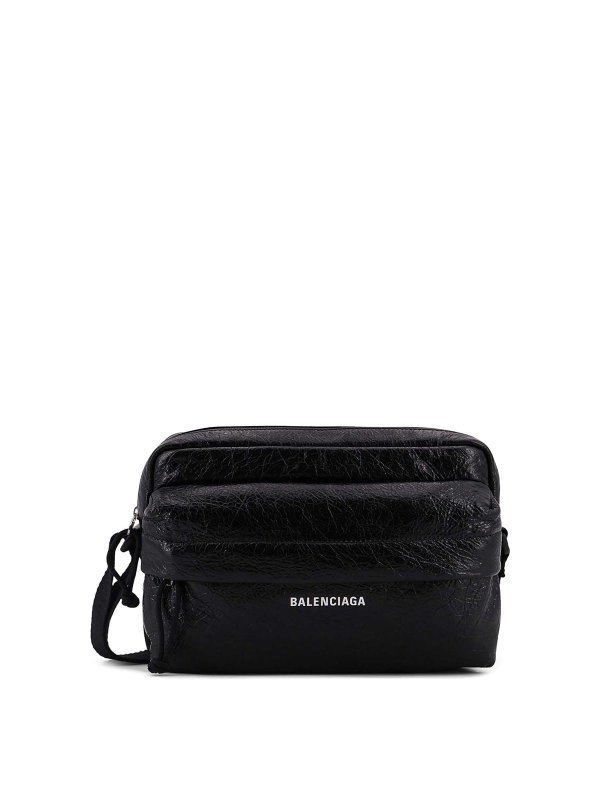 BALENCIAGA: ショルダーバッグ - ショルダーバッグ - 黒