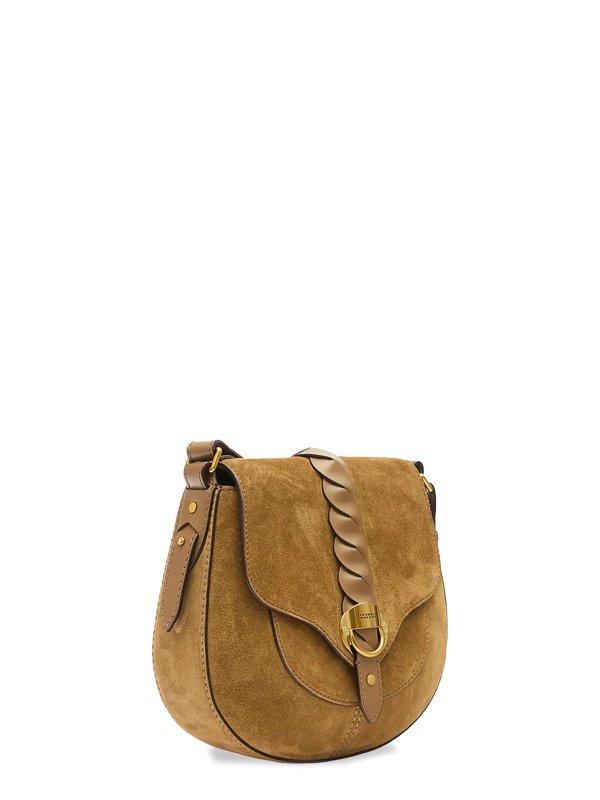ISABEL MARANT: shoulder bags online - Altay Suede Shoulder Bag