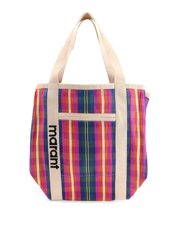 ISABEL MARANT: shoulder bags - Darwen Shoulder Bag In Nylon