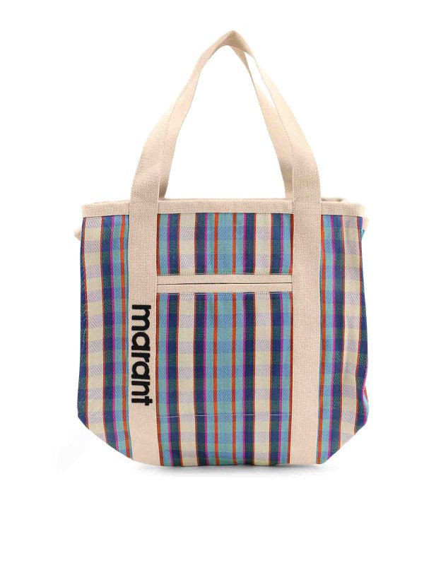 ISABEL MARANT: shoulder bags - Darwen Shoulder Bag In Nylon