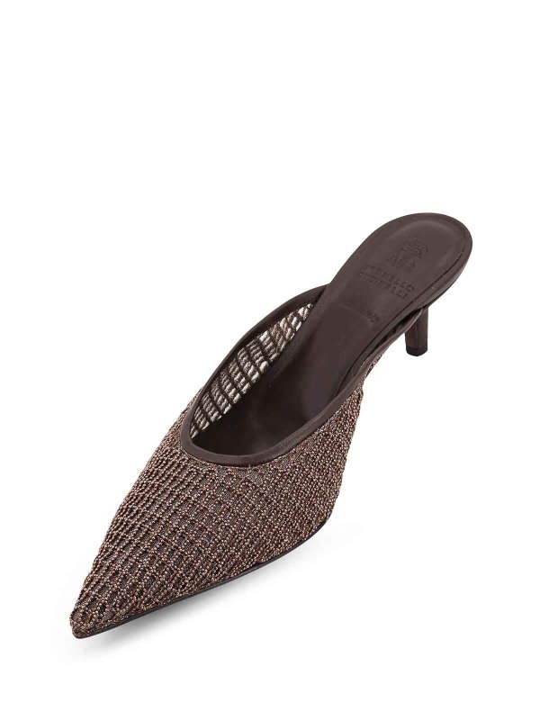 Sandales - Marron Replica 
online: BRUNELLO CUCINELLI